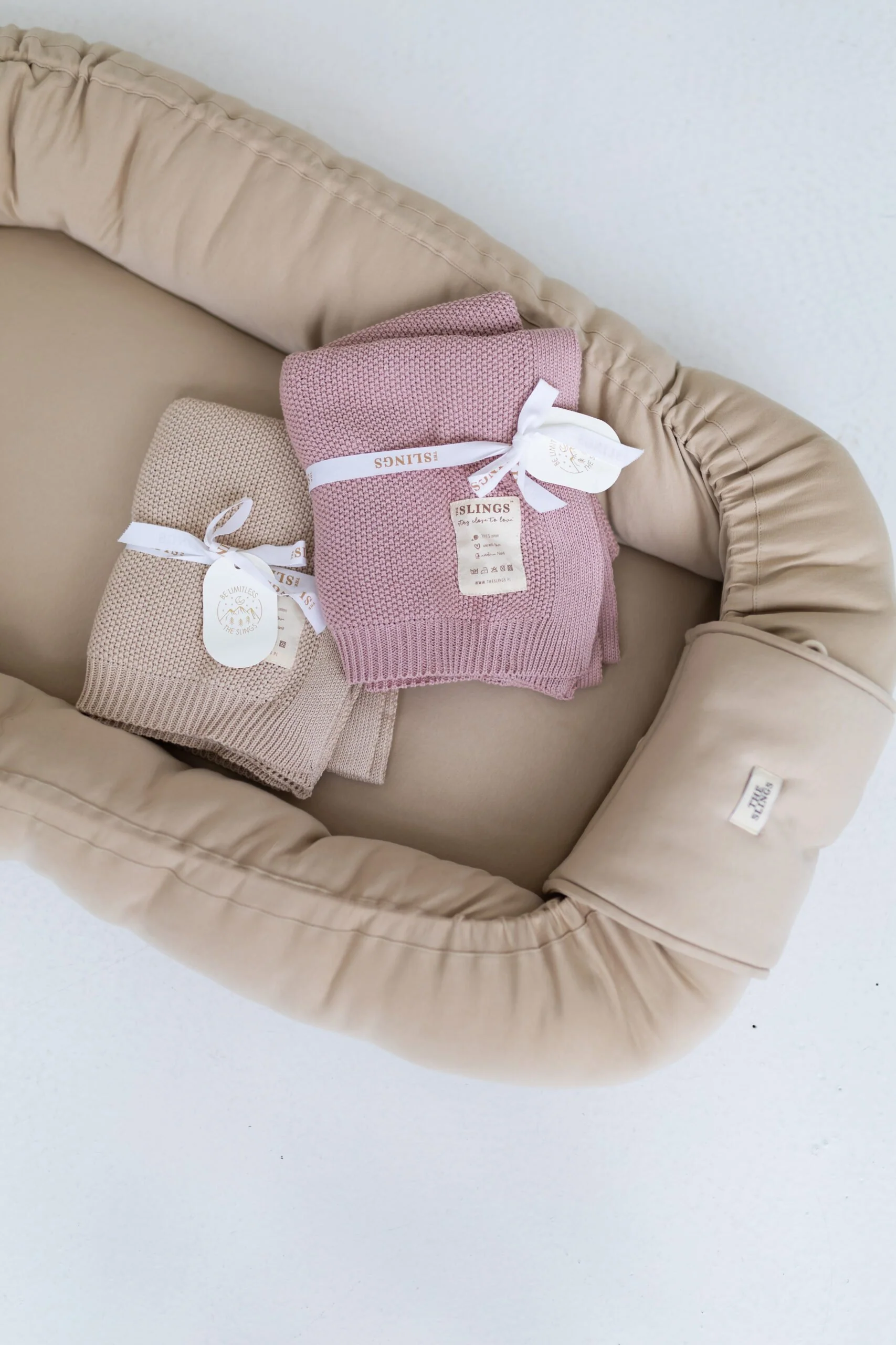 Bawełniany kocyk Softie Powder - Image 3