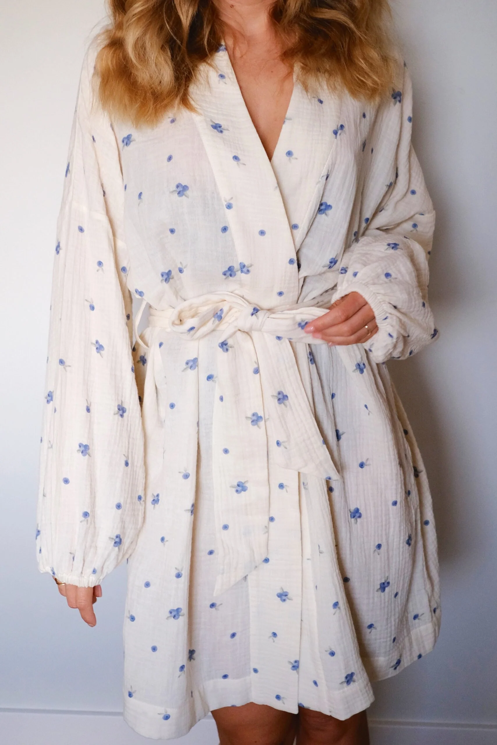 Kimono muślinowe Blueberry - Image 5