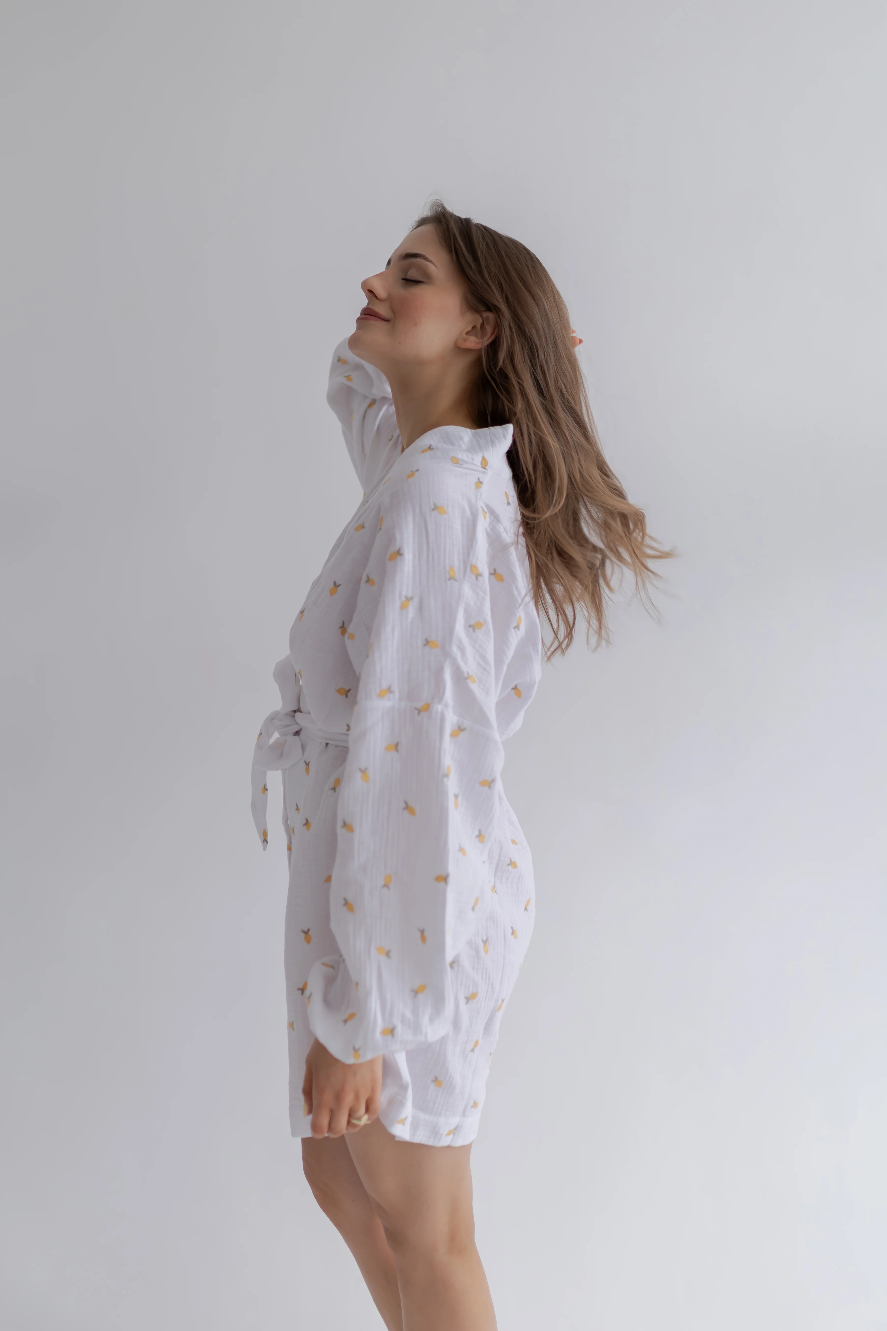 Kimono muślinowe Lemon - Image 9