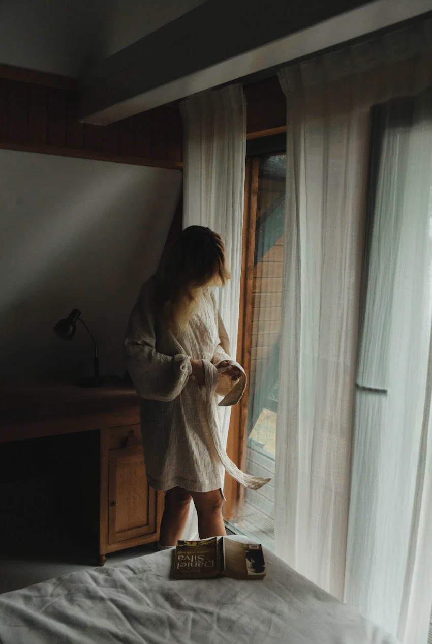 Kimono muślinowe Oatmeal - Image 10