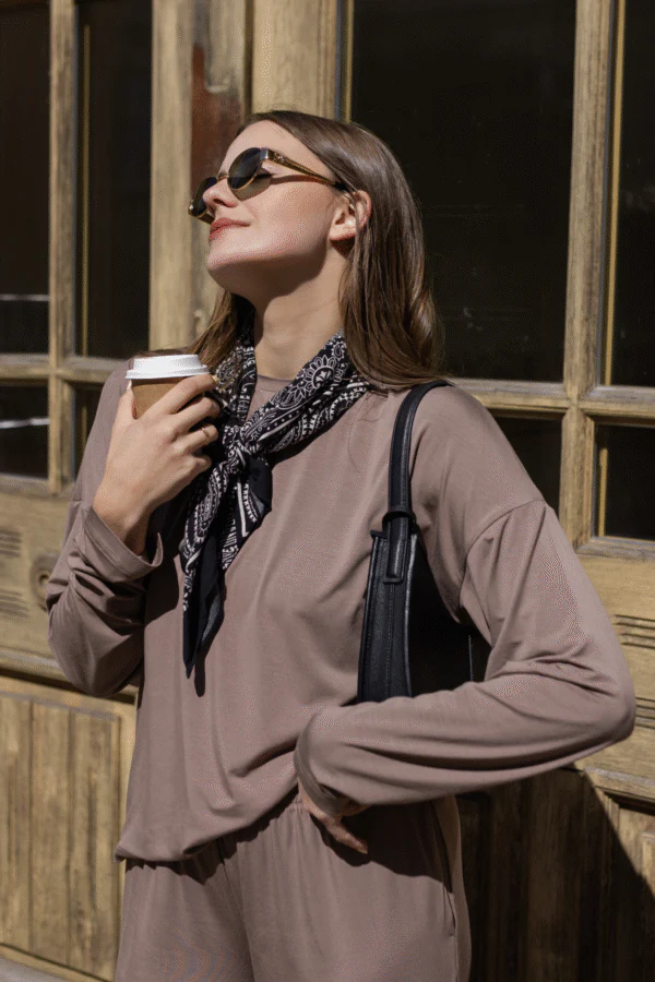Longsleeve Tala Taupe - Image 3