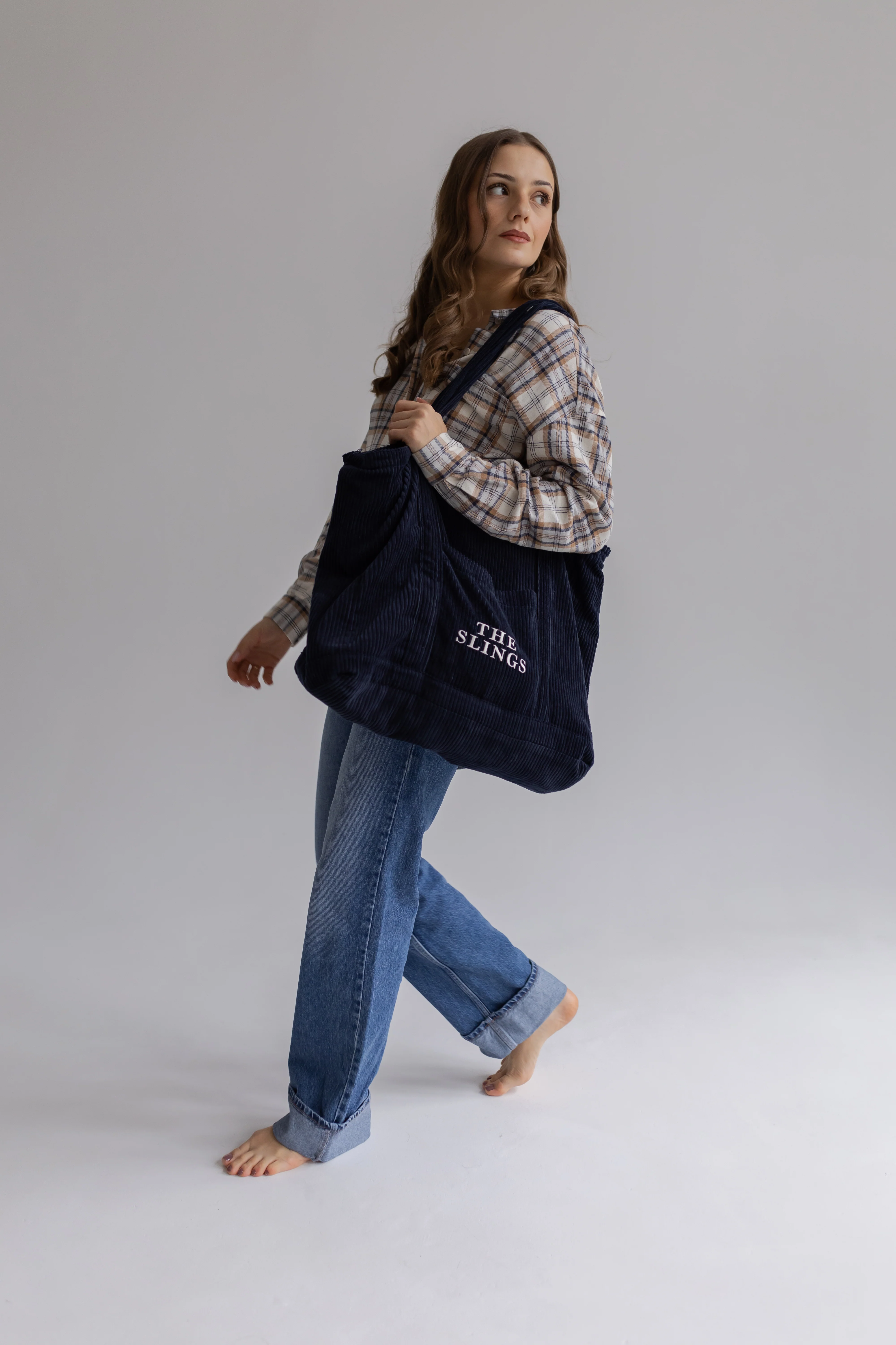 Navy Shopper The Slings - Image 3