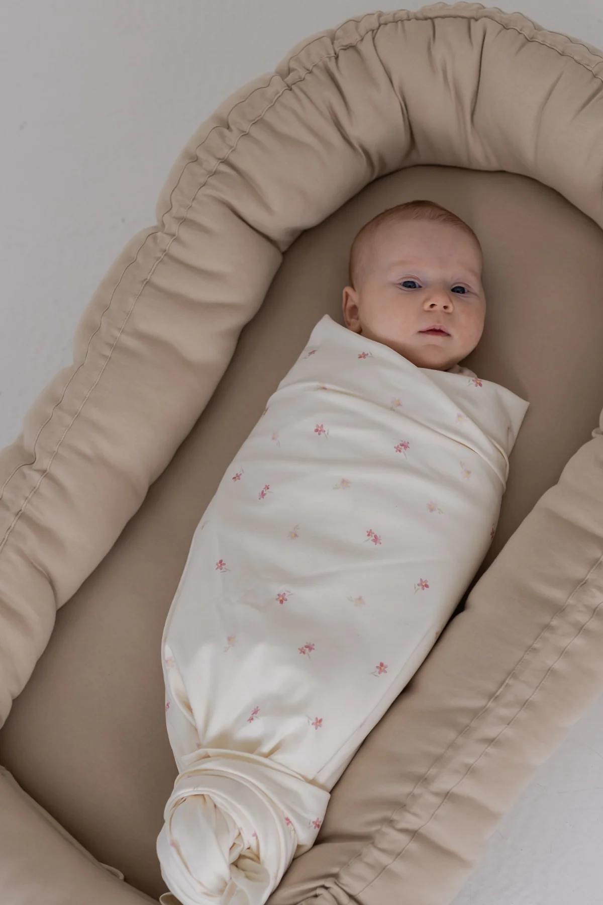 Otulacz Baby Burrito Pink Flora - Image 5