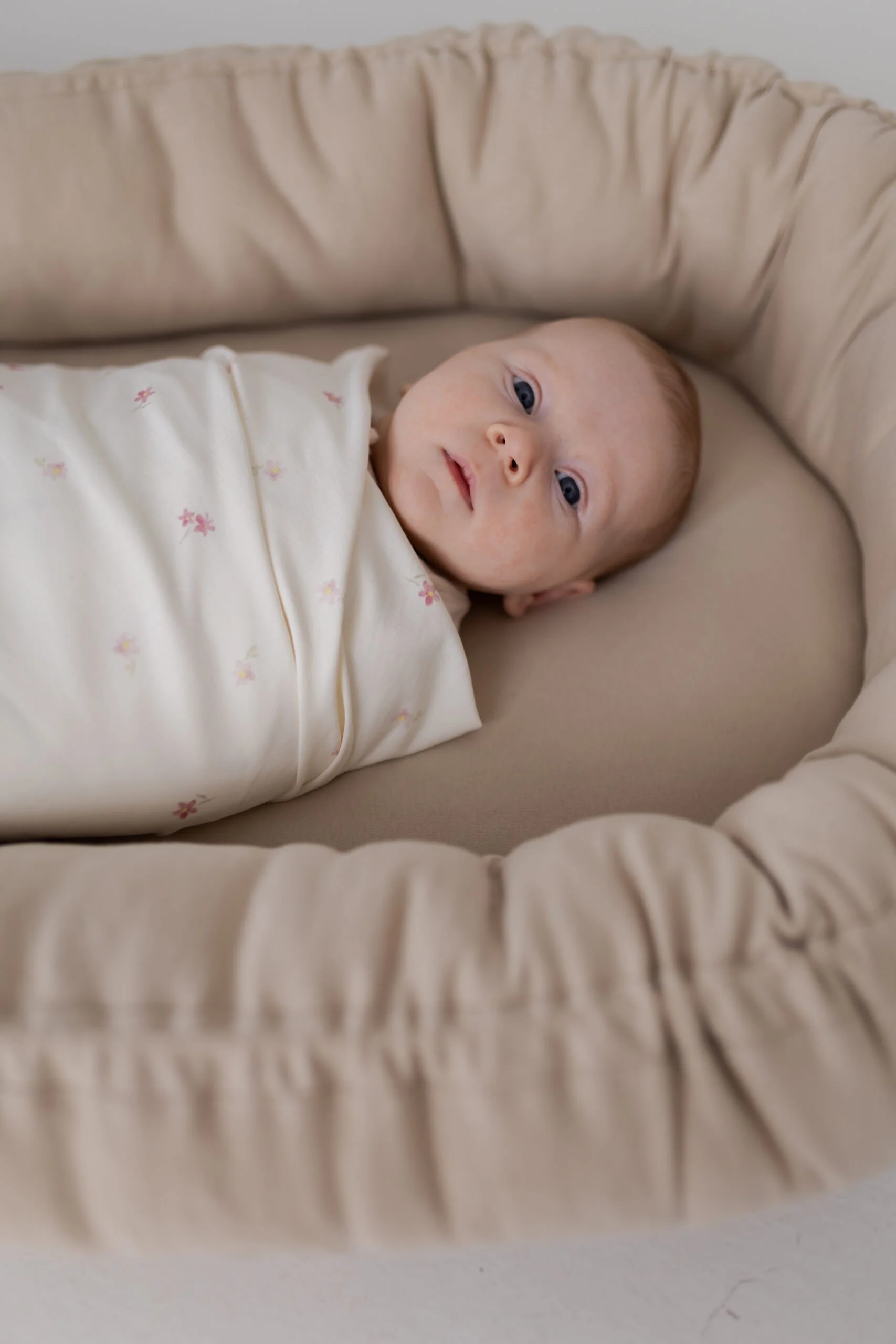 Otulacz Baby Burrito Pink Flora - Image 6