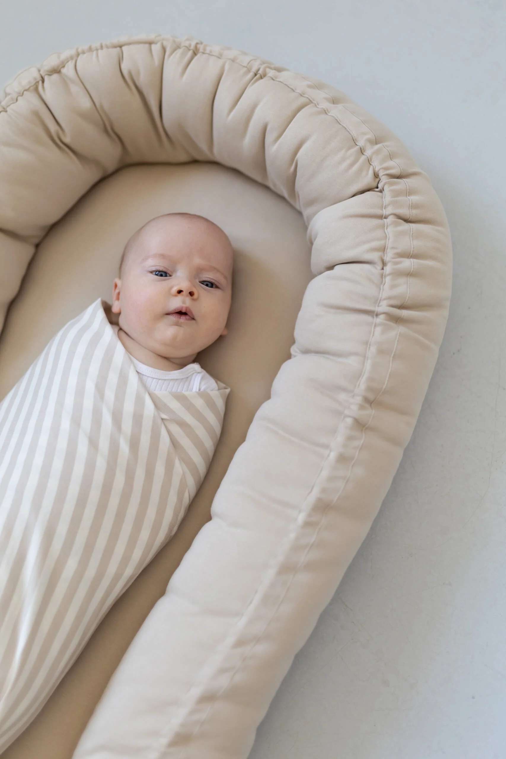 Otulacz Baby Burrito Stripes Beige - Image 5