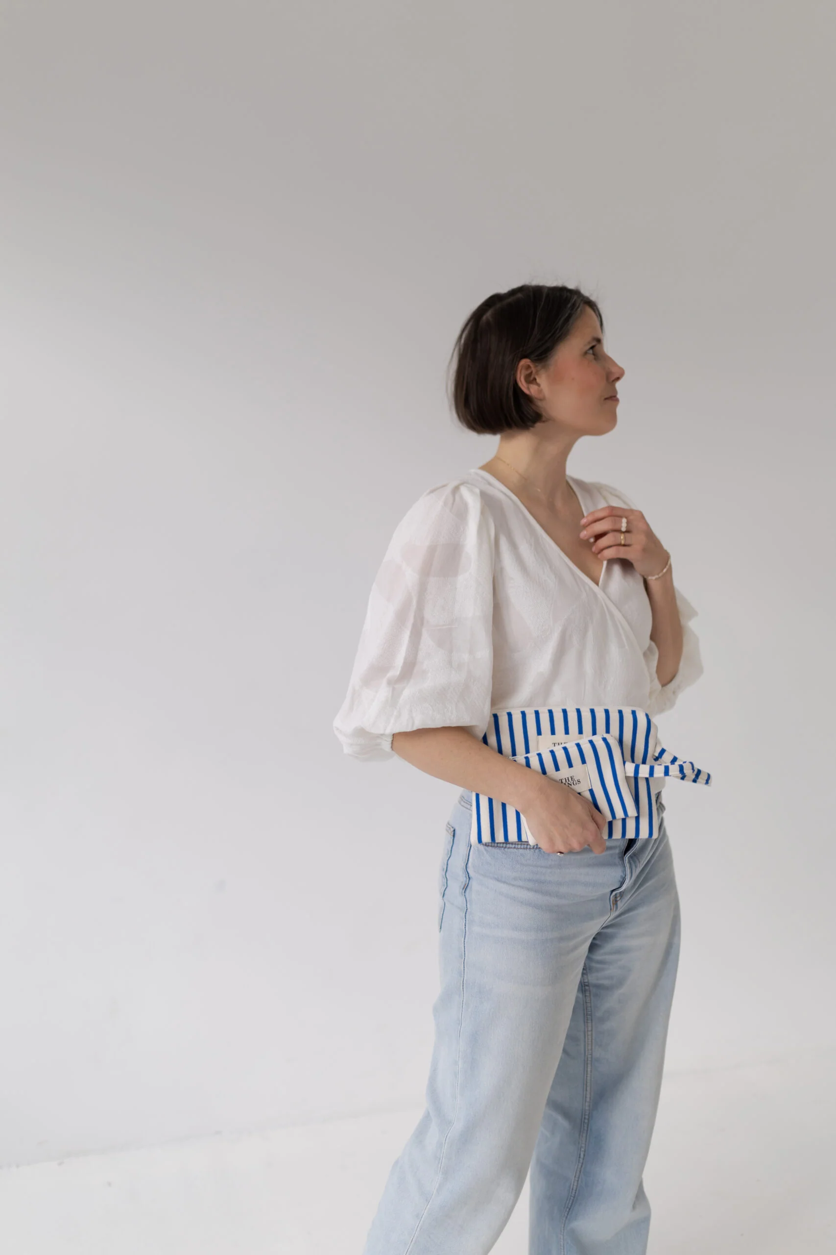 Zestaw kosmetyczek Blue Stripes - Image 3